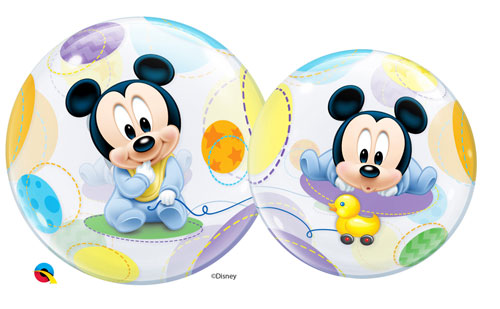 Bubble Ballon Baby Mickey, 1 St. - VE 5