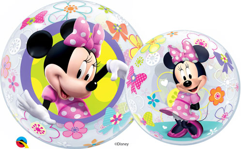 Bubble Ballon Minnie Mouse, 1 St. - VE 5