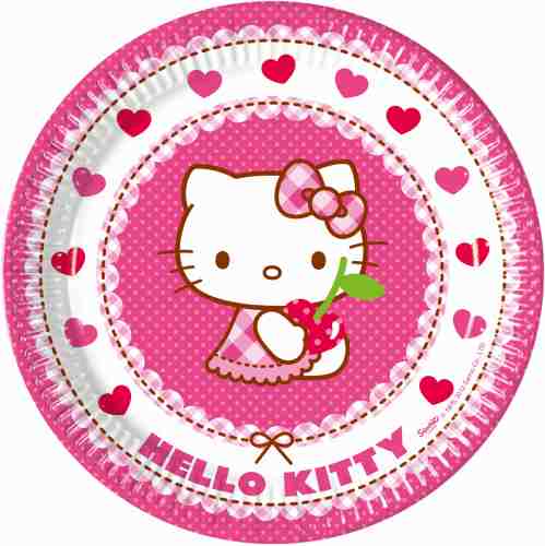Teller Hello Kitty Hearts, 8 St. - ab 1 St. - VE 25