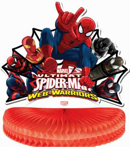 Tischdekoration Spiderman Web Warrior, 1 St. - ab 1 St. - VE 12
