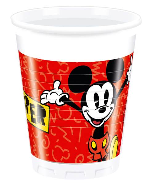Becher Mickey Super Cool, 8 St. - ab 1 St. - VE 24