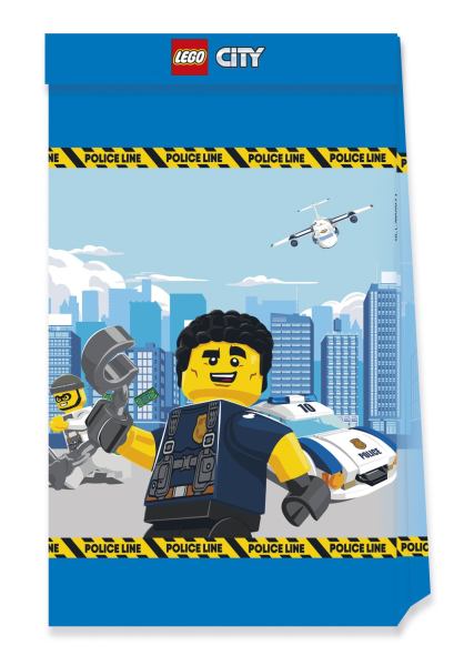 Papiertte Lego City, 6 St. - ab 1 St. - VE 12