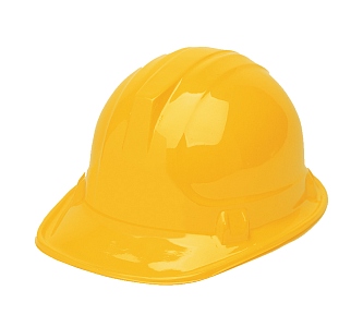 Kinder Bauarbeiter Helm, 1 St. - VE 12