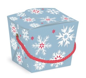 Geschenkbox Schneeflocke