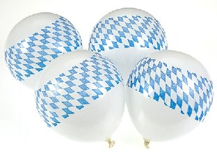 Luftballons Oktoberfest Party Bayern, 5 St. - VE 12