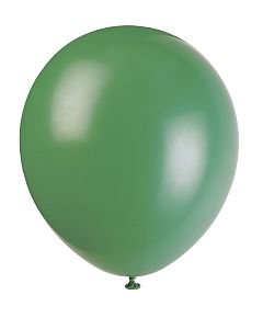 Luftballon dunkelgrn, 10 St.  - VE 12