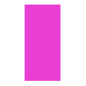 Tischdecke pink, einfarbig, 137 x 274 cm  - VE 12