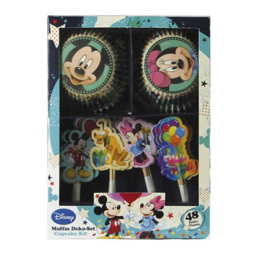 Muffin-Set Mickey Mouse, 48 tlg. - VE 6