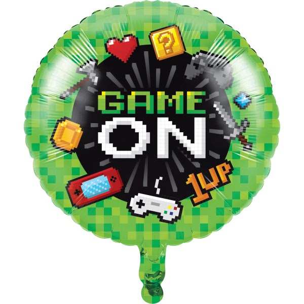 Folienballon Gaming Party 1 St. - VE 10