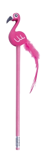 Bleistift mit Radierer Flamingo, 1 St. - VE 24