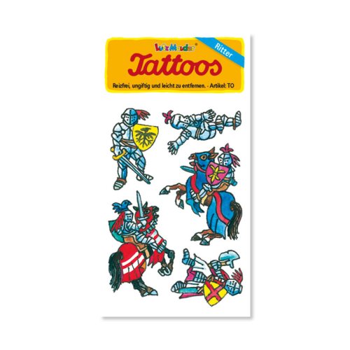 Tattoos Ritter, 1 Bogen - VE 20