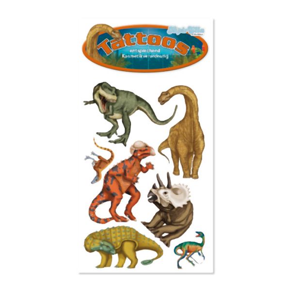 Tattoos Dinosaurier, 1 Bogen - VE 20