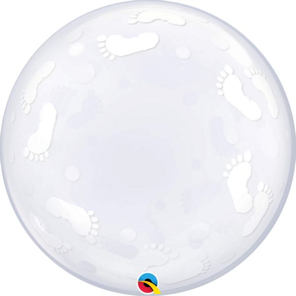 Bubble Ballon Footprints, 1 St. - VE 5