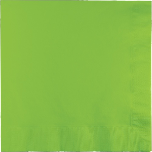 Servietten einfarbig hellgrün, 20 St. - VE 12