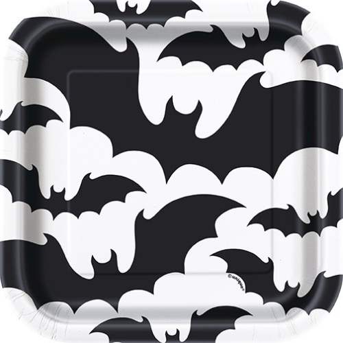 Teller klein Black Bats Halloween, 8 St.- VE 12