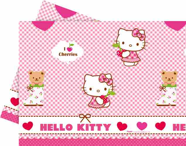 Tischdecke Hello Kitty Hearts, 1 St. - ab 1 St. - VE 12