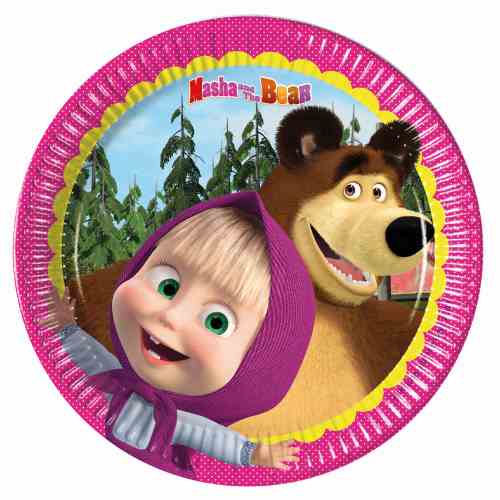 Teller Medium Masha & the Bear, 8 St. - ab 1 St. - VE 25