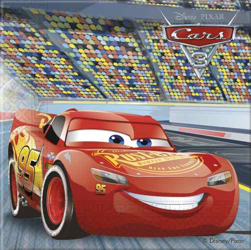 Servietten Cars 3, 20 St. - VE 30