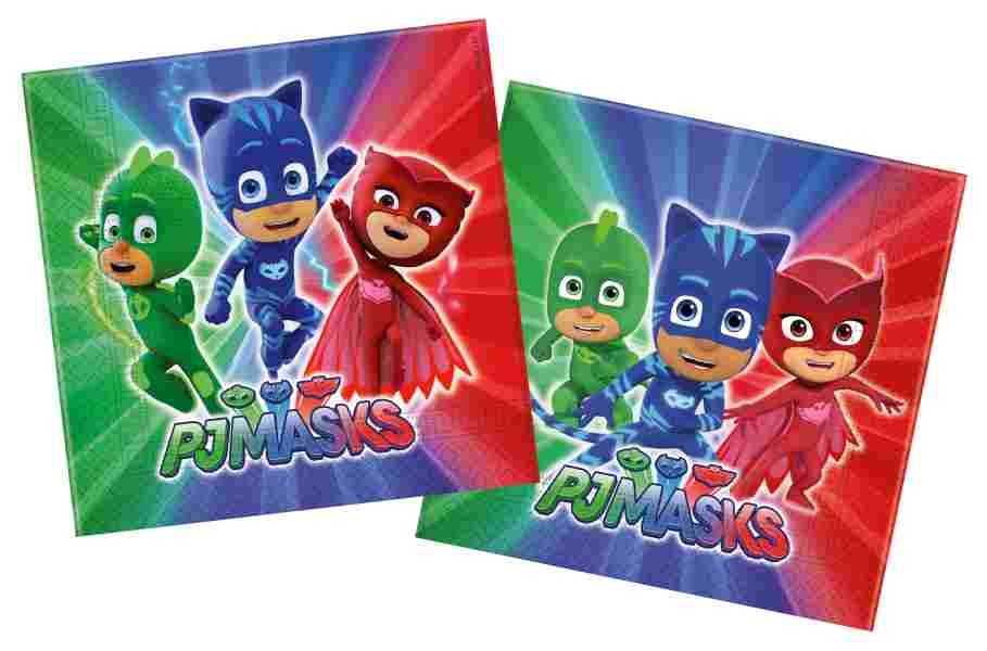 Servietten PJ Masks, 20 St. - ab 1 St. - VE 30