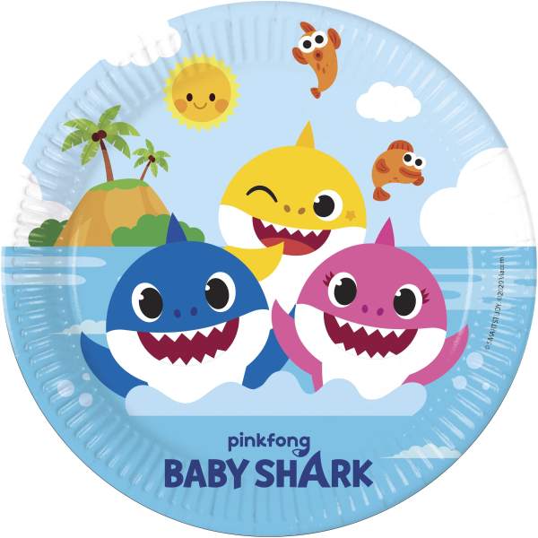 Teller Baby Shark, 8 St. - ab 1 St. - VE 12