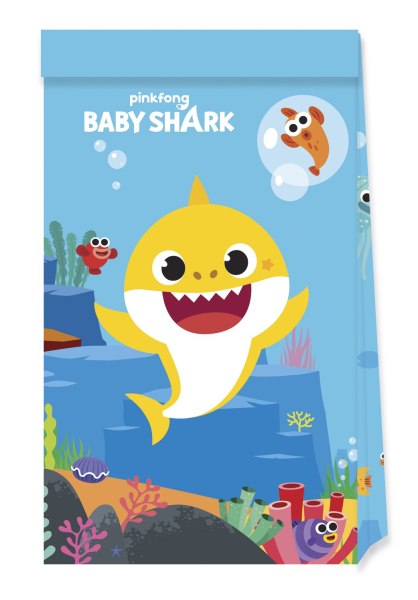 Papiertte Baby Shark, 6 St. - ab 1 St. - VE 12