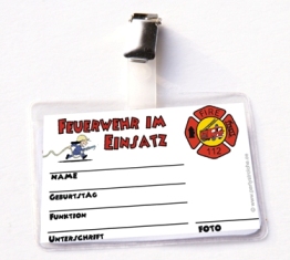 Feuerwehr-Ausweis, 1 St. - VE 12