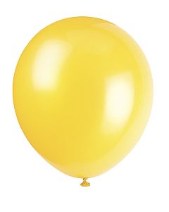 Luftballon gelb, 10 St. - VE 12