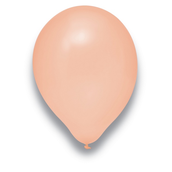 Luftballon lachs Perlmutt, 10 St. - VE 12