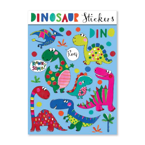 Sticker-Set Dinosaurier, 80 tlg. - VE 6
