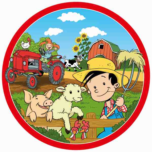Flos Bauernhof Party für den Kindergeburtstag