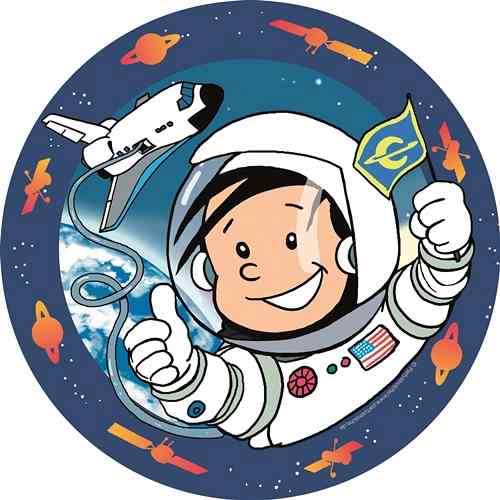 Weltraum Party Astronaut Flo