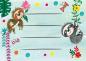 Preview: Einladung Faultiere Party, 8 St.