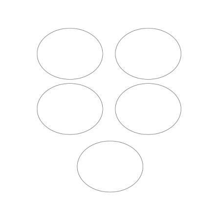 Etiketten weiß 10 St.