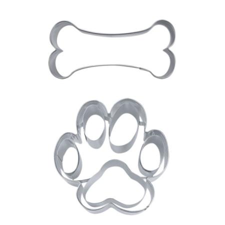 Plätzchen Ausstecher - Set Hund - Backen Kindergeburtstag