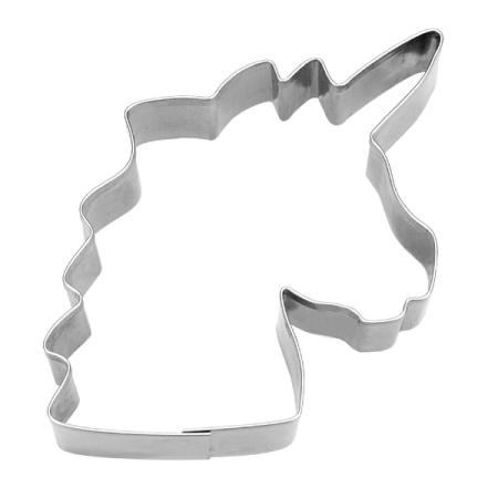 Plätzchen Ausstecher Einhorn Kopf - Backen Kindergeburtstag