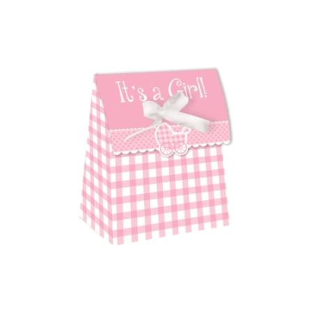 Mitgebselbox Hurra ein Mädchen - Baby Party Babyshower