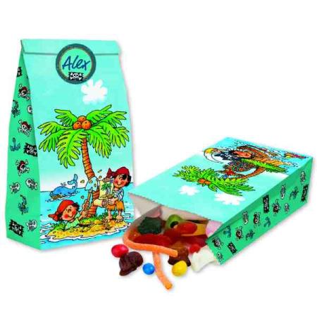Papiertuete Pirat Pit Planke - Deko Kindergeburtstag