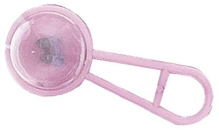 Mini Babyrassel rosa - Baby Party Babyshower