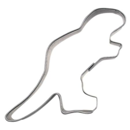 Plätzchen Ausstecher Edelstahl T-Rex, 1 St.