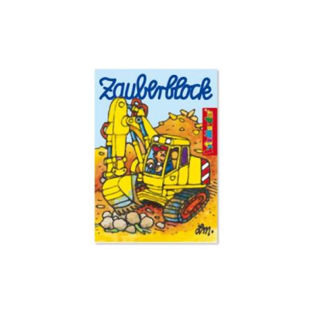 Zauberblöckchen Bagger - Party Mitgebsel