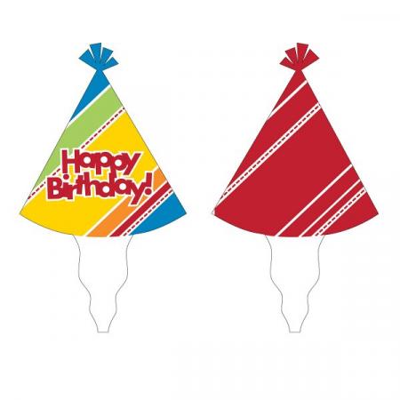Kuchenpicker Happy Birthday  -  Party Kindergeburtstag