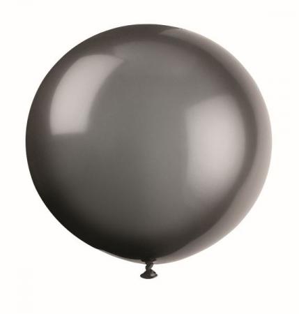 XL Riesenluftballons schwarz - Dekoration Kindergeburtstag