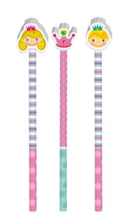 Bleistift mit Radierer Prinzessin - Party Mitgebsel