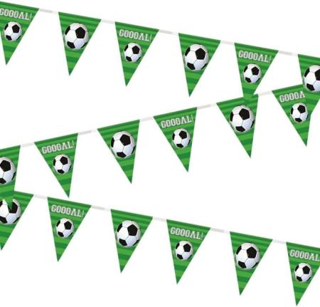 Wimpelkette Fußball Deko Kindergeburtstag