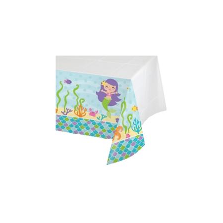 Tischdecke Meerjungfrau - Deko Kindergeburtstag