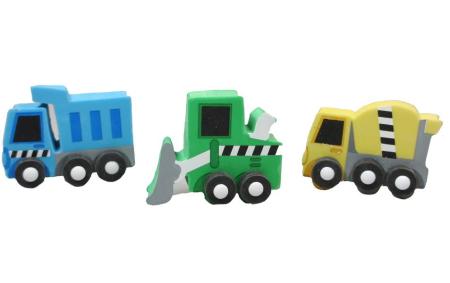 Radiergummi Baufahrzeuge