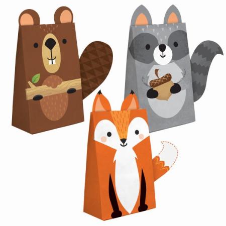 Papiertuete Kleiner Fuchs - Deko Kindergeburtstag