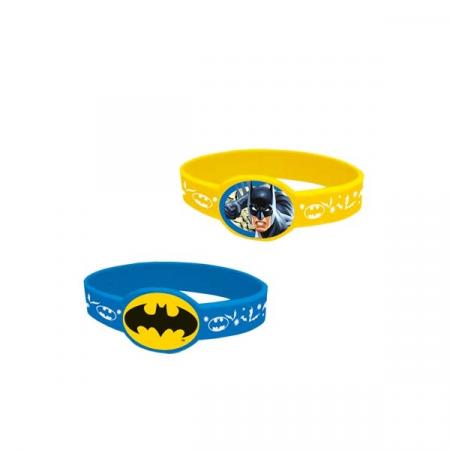 Gummiarmbänder Batman Party Deko Kindergeburtstag