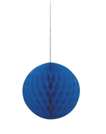 Wabenball blau - Deko Geburtstag