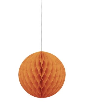 Wabenball orange - Deko Geburtstag